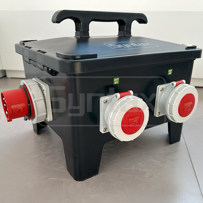 Syntax MP24 Temporary Site Power Distribution Units And Boards 32A Event For Mozambique Market