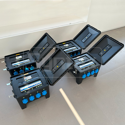 Syntax MP24 Temporary Site Power Distribution Units And Boards 32A Event For Mozambique Market