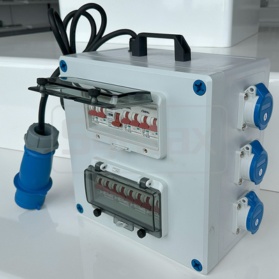 Syntax UT1 Ultra Thick Combination Distribution Box 32A Single Phase With Combinable System up to 250A