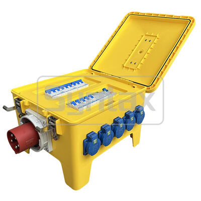 Syntax MP24 IP67 Waterproof Portable Power Distribution Boards 63A Three phase 400v 37*34*33CM