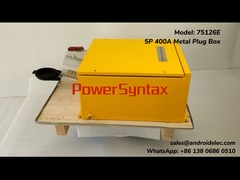 75126E 5P 400A وعاء مثبت على الحائط (صندوق توصيل معدني)