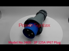نموذج رقم 3400 - 3P 125A IP67 Plug