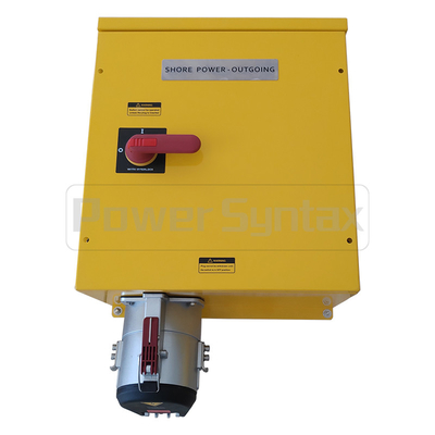 5P 250A IP67 الميكانيكية مربع المقبس المتشابك PowerSyntax عالية الحالية الحائط التبديل 75121