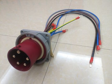 415V IP67 مقاوم للماء بالحرارة الصناعية مآخذ التوصيل لوحة مثبتة